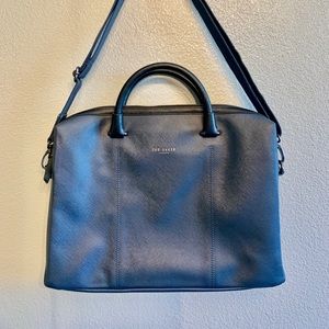 Ted Baker leather laptop bag